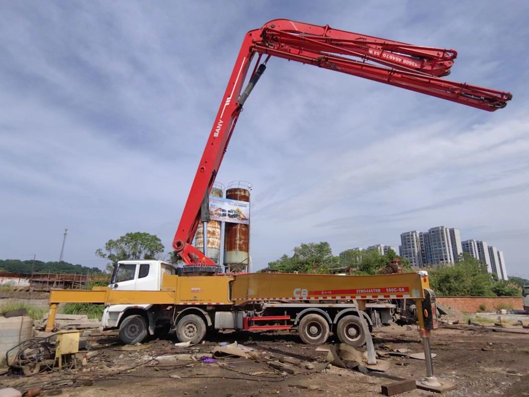 2020 Sy 56m Concrete Boom Pump Machine Equipment Used Concrete Pump Truck