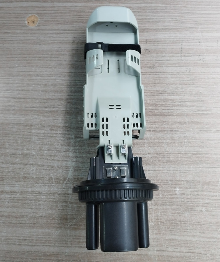 Heat Shrink Manhole Fiber Optic Splice Closure Dome Type 96 Fibers 1in 6out Optical Joint Box
