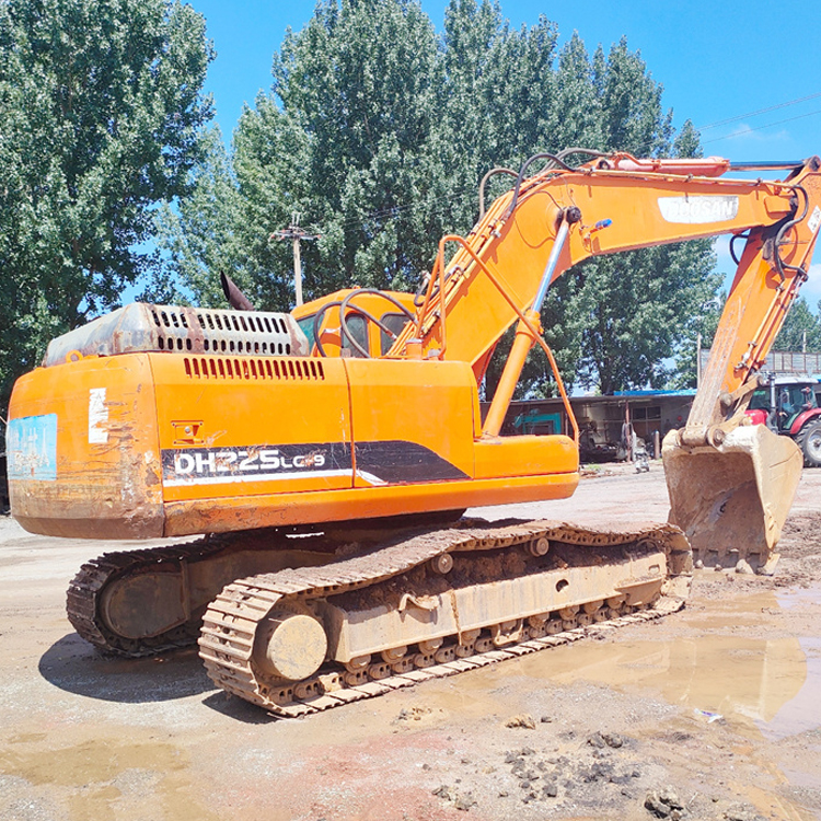 Used Doosan DH225-9 Excavator 22 Ton Crawler Made in Korea with Original Hydraulic Pump
