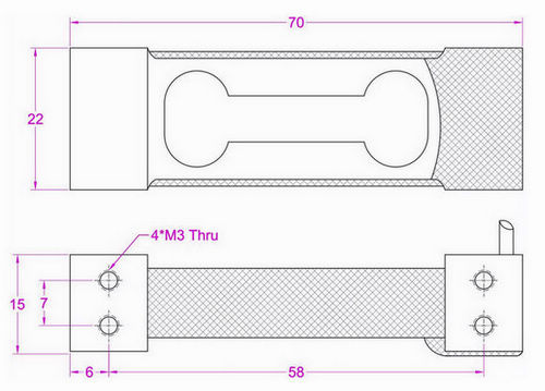 10lb single point load cell 20lb