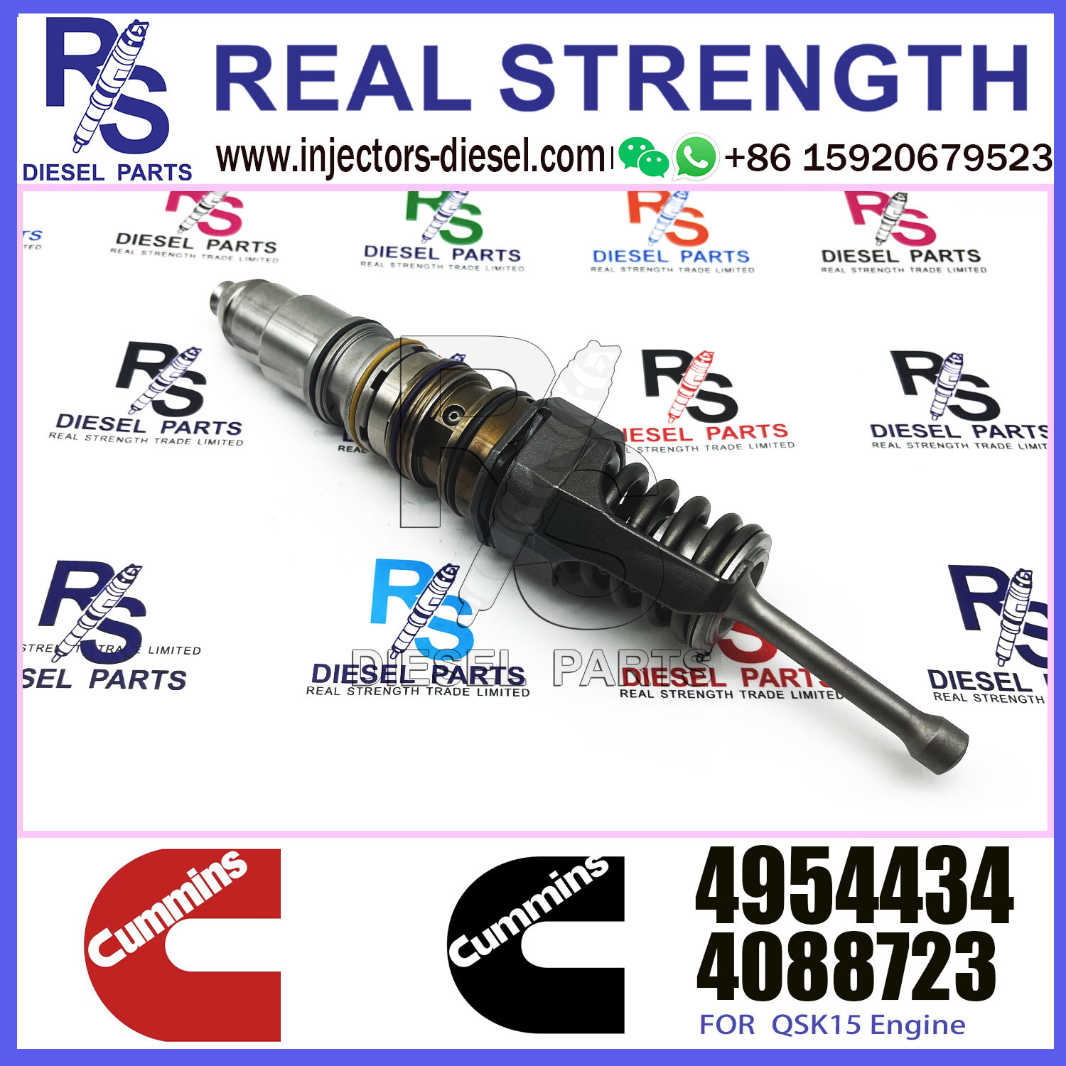 QSX15 ISX15 X15 diesel engine parts fuel injector 4062569NX 4062569RX 4928260 4062569 4954434 4928260PX