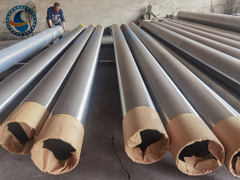 Non Magnetic Wedge Wire 0.25mm Slot Sand Control Screens Stainless Steel For Water Well
