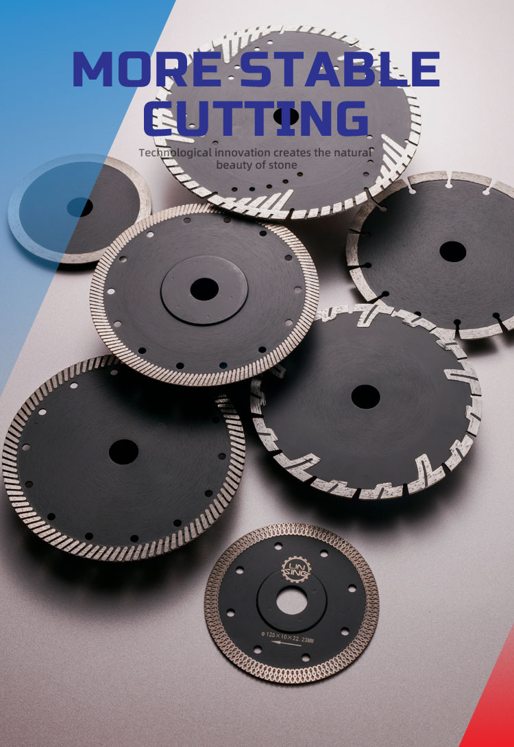 230mm Diamond Cutting Disc Segmented Turbo Thin Cutting Tools Diamond Saw Blade 4'' 5'' 7