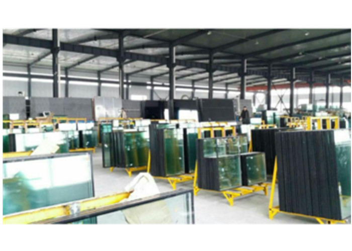 Vertical Type Double Glazed Insulating Glass Production Line 12 Months Warranty