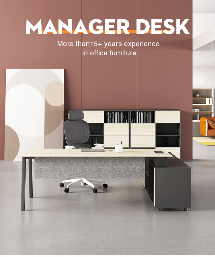 Modern Office Furniture Director Workstation Desk CEO Table Manager Executive Office Desk