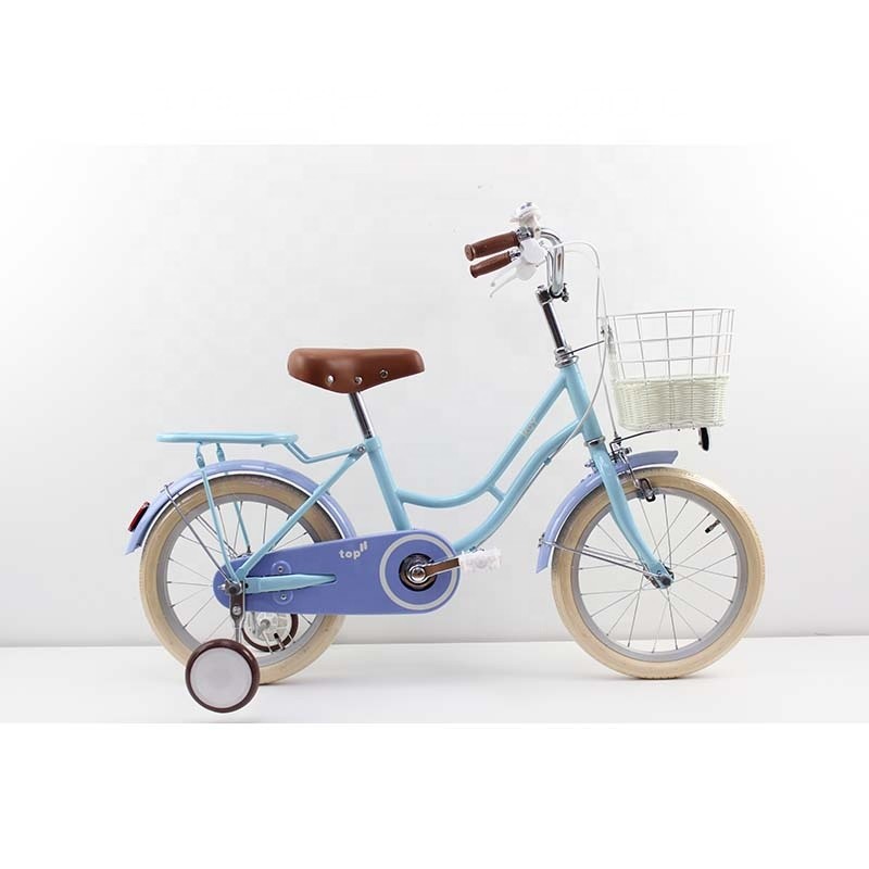 Hard Frame Single Speed Kids 12 Inch Bike With Stabilisers