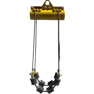 914mm-1219mm Pipeline Roller Cradles For Pipe Handling Equipment