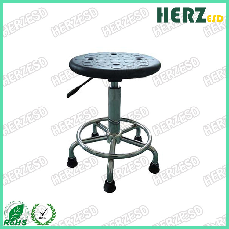 Round Shape ESD Safe Chairs Feet Material Aluminium Alloy Durable Nylon Castor