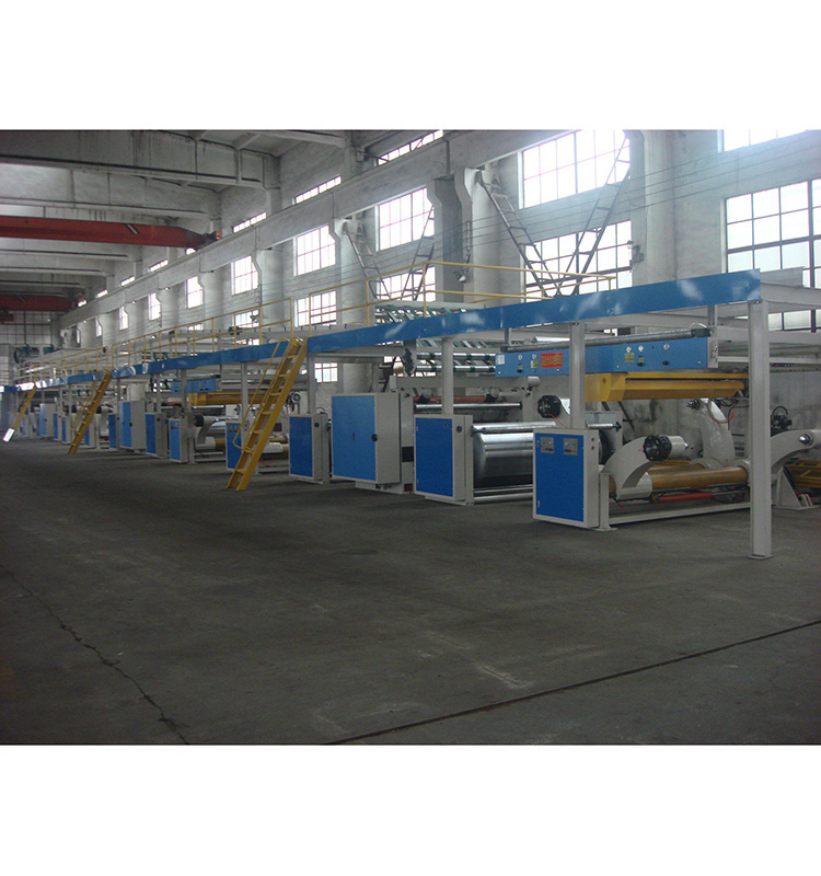 180kw Corrugated Board Production Line , Corrugated Board Making Machine