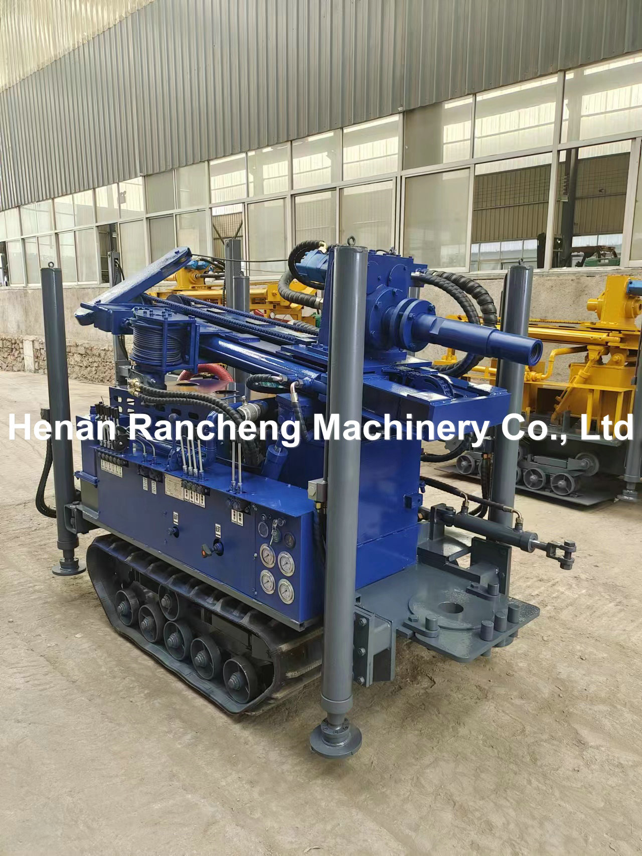 High Performance Yuchai 180m Bore Depth RCF180S Mini Water Well Drilling Machine