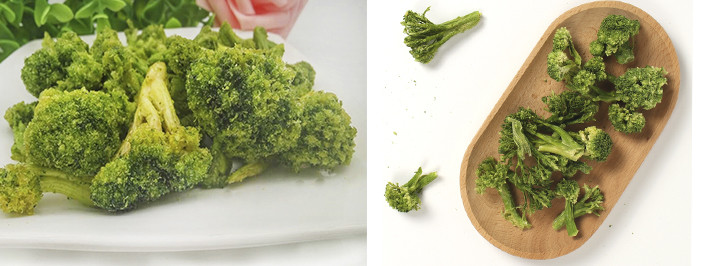 200kg Broccoli Vegetable Chips Making Machine High Performance 75-110℃ Temperature