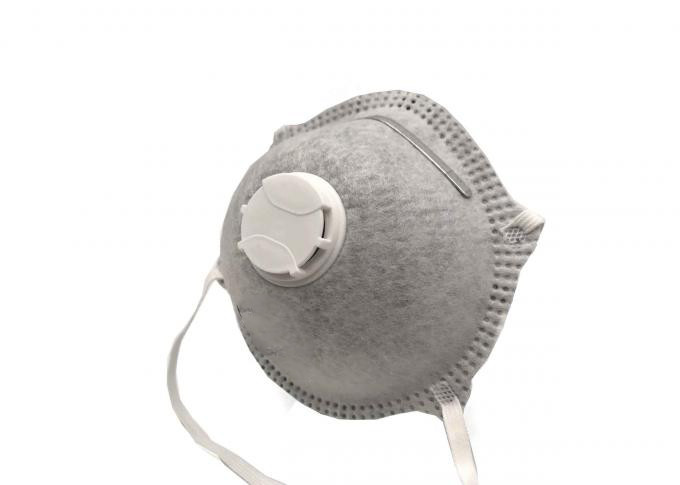 Non Woven Child Respirator Mask 14.5 * 9.5CM Size Dust Particle Mask Individually Packed