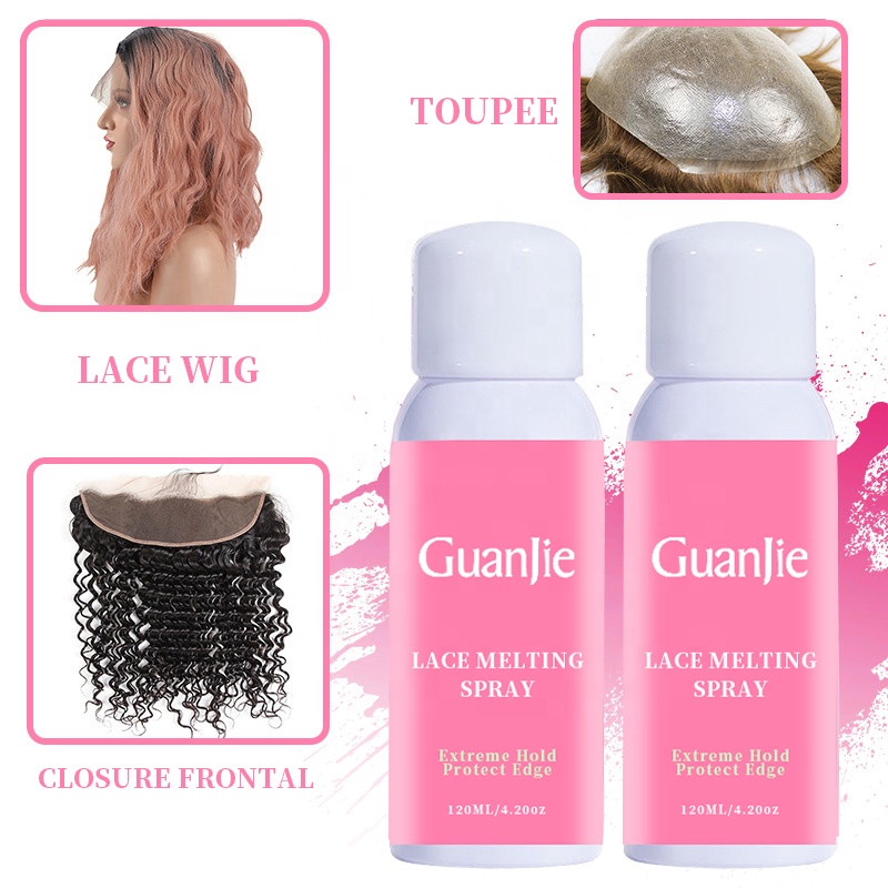 Private Label Easy Carry Melting Spray Extra Strong Hold For Waterproof Wig Adhesive
