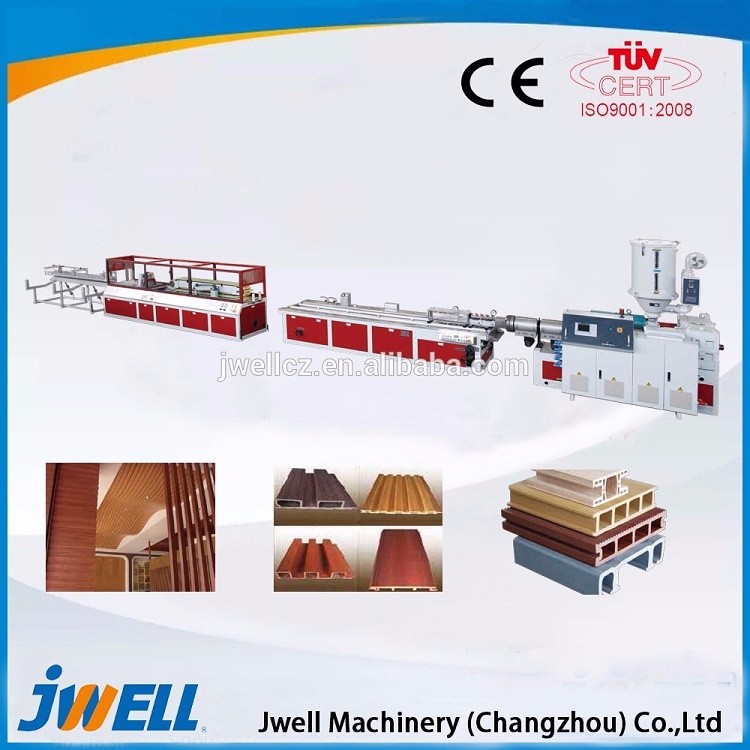 High quality useful WPC/PVC door panel extrusion line / plastic extrusion