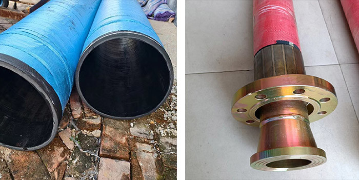 Temperature Resistance 20 Inch Discharge Hose Pipe With Non Toxic Materials