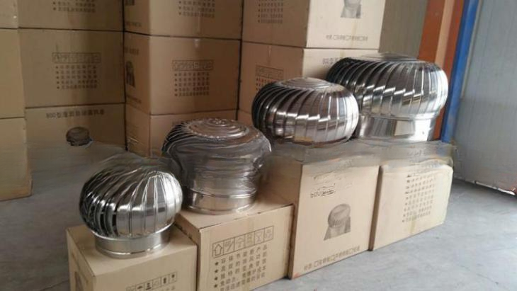 1331-71000m3/h Air Volume Farms Wind Driven Turbine Fan for Ventilation Solution