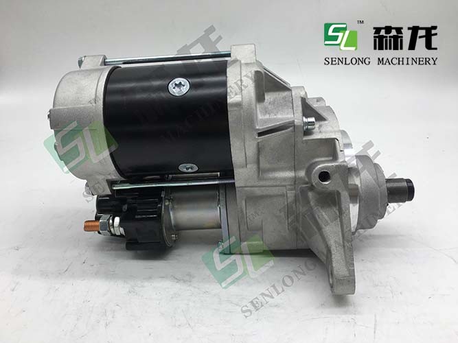 24V 11T CW Excavator Starter Motor Isuzu Engine 6HK1T NIKKO OEM Hitachi Excavator ZX330 0-24000-3110