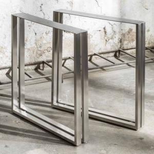 China Stainless Steel Table Base , Metal Furniture Legs , Metal Structural Frames on sale