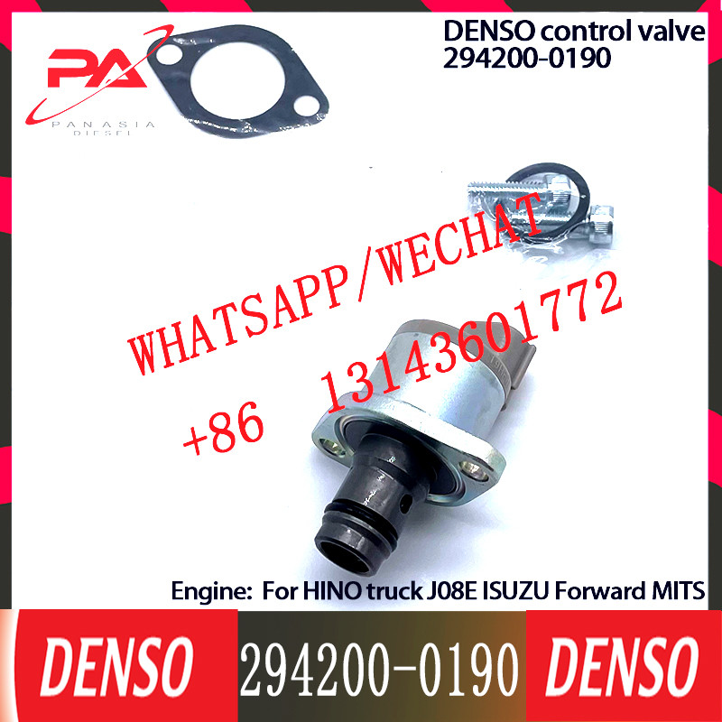 DENSO Control Valve Regulator SCV valve 294200-0190 For Denso HINO truck J08E ISUZU Forward MITS