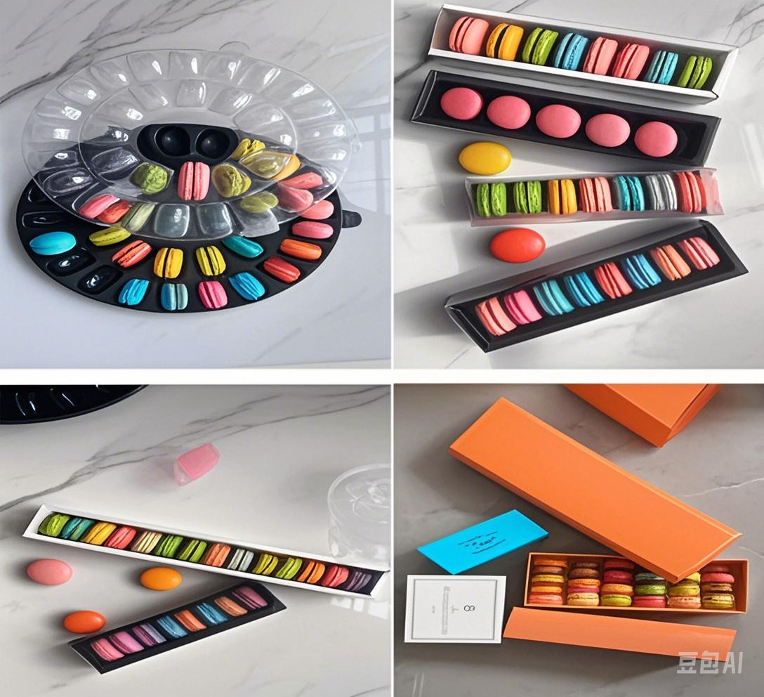 Eco-Friendly Plastic Macaron Packaging for Sustainable and Responsible Businesses