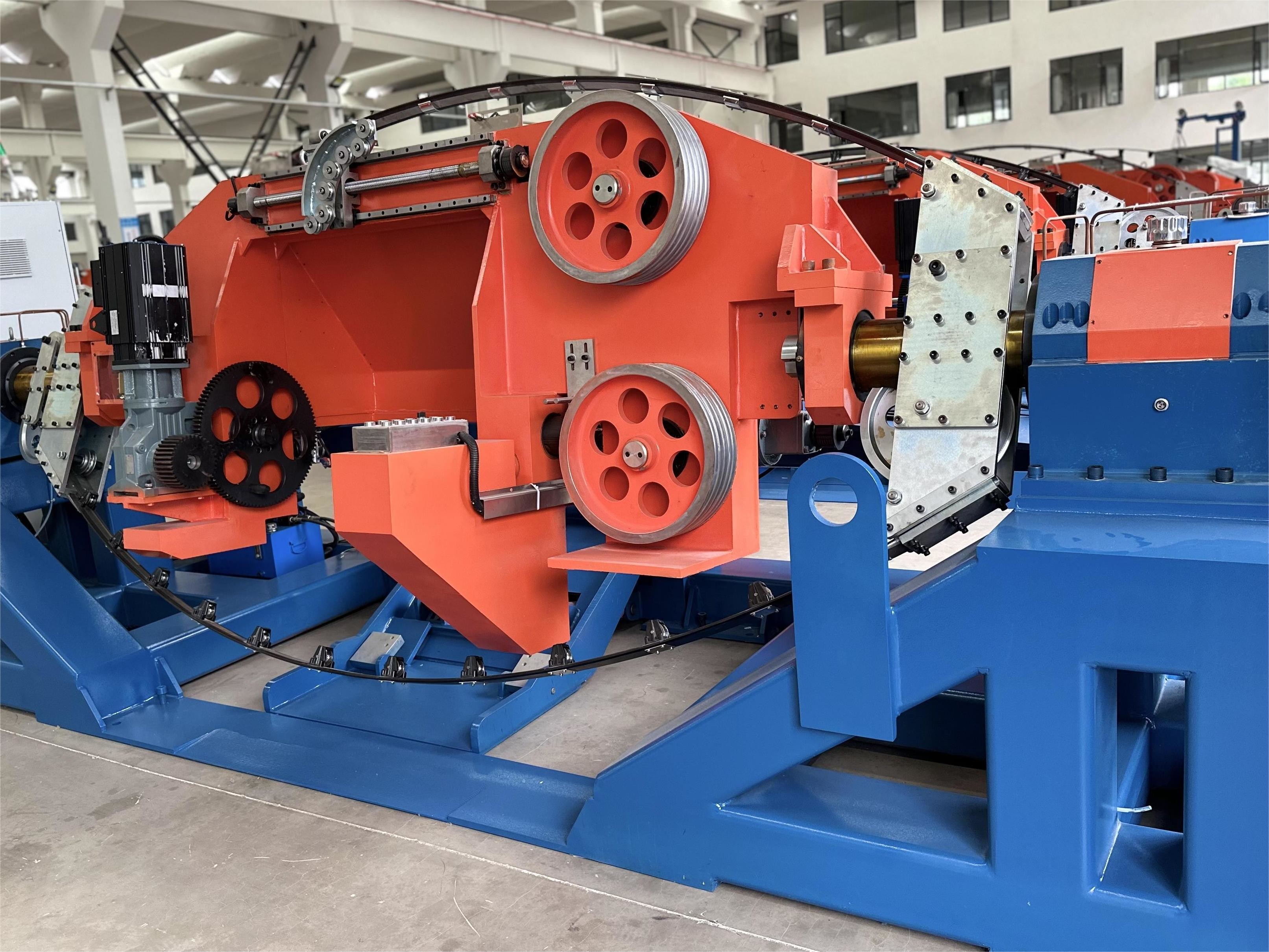 1250 Double Twist Bunching Machine Copper Wire Twisting Machine For Communication Cable
