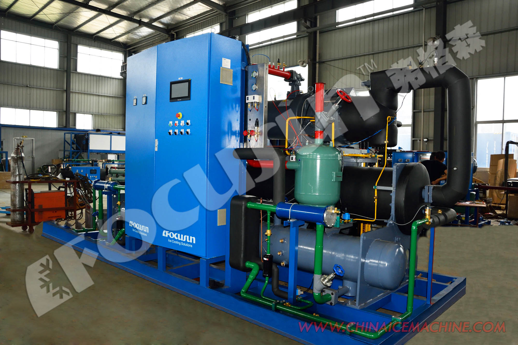 Industrial Food Processing Water Chiller with PLC Control and Advanced Technology