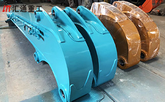 15 Bar Q355B Excavator Rock Boom And Arm Ripper Construction Machinery Parts