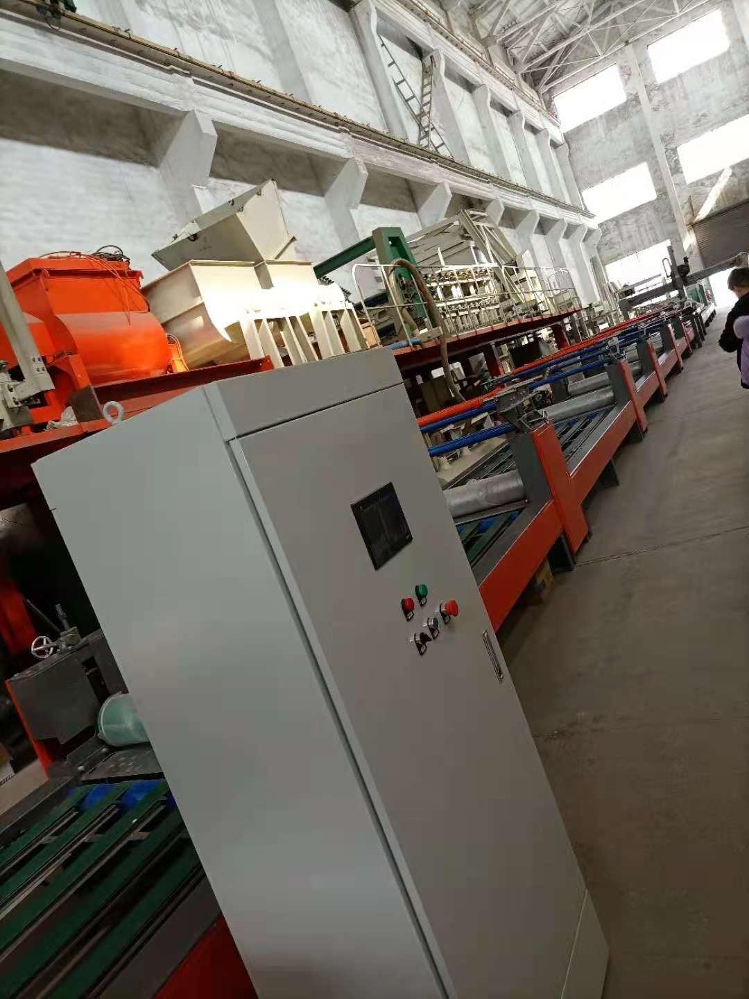 fully automatic laminated mgo board and fiber cement board production line