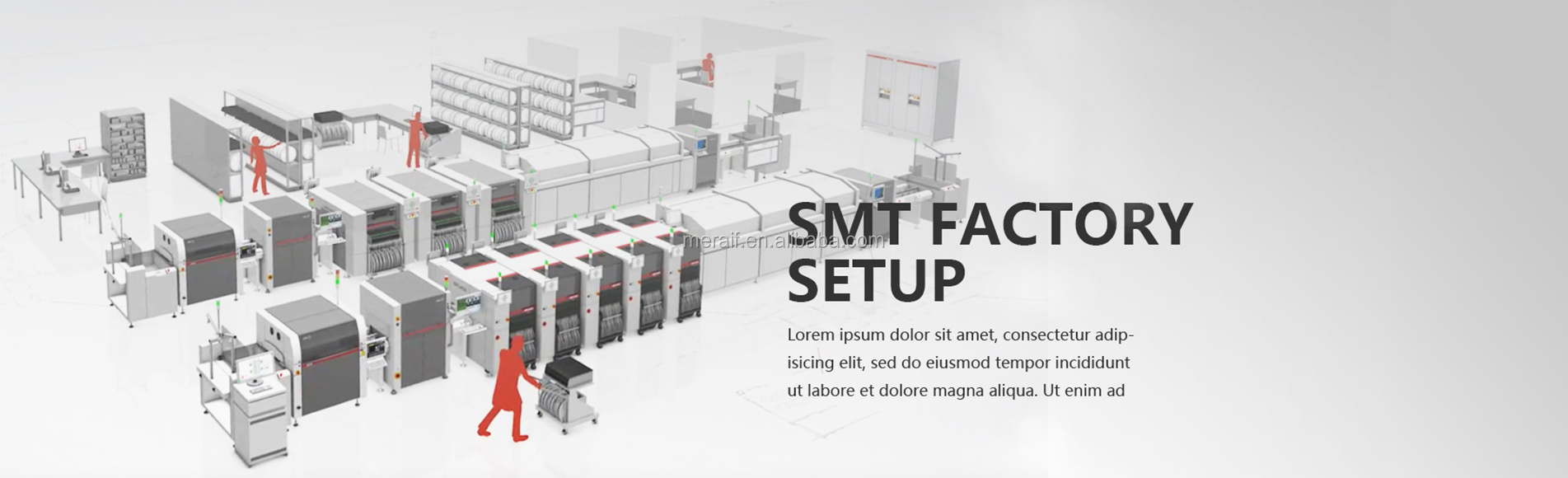 SMT Manufacturing Long Board Pick and Place Machine Jx-200 for juki
