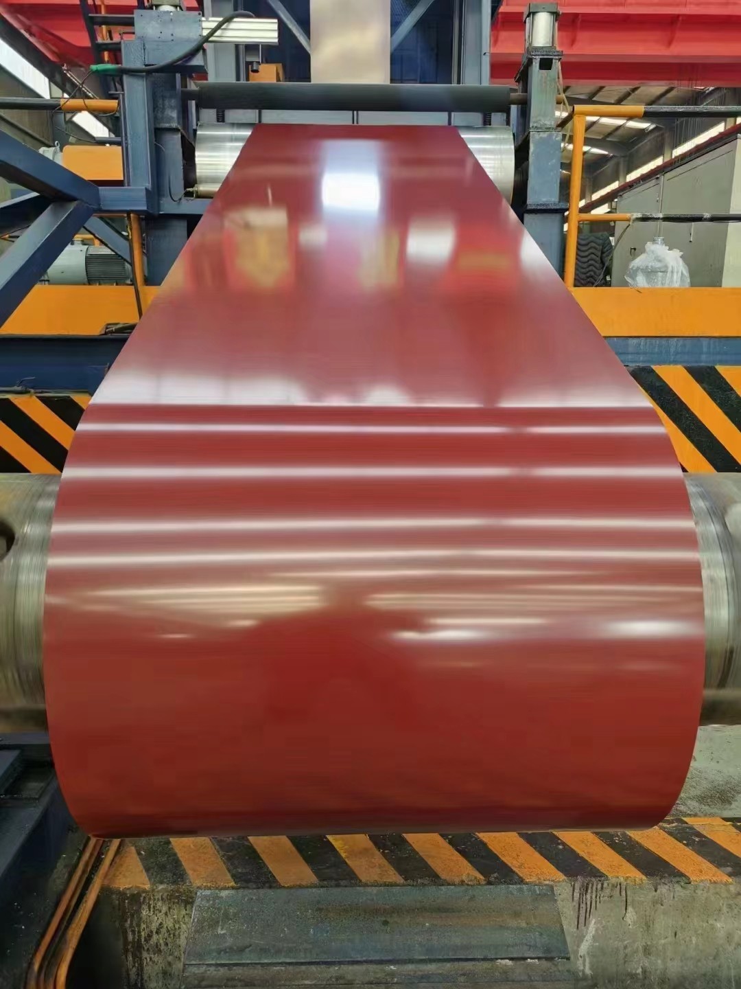 RAL 3009 PPGI Plain Sheet Steel Coil Prepainted Galvanized Colour Coated
