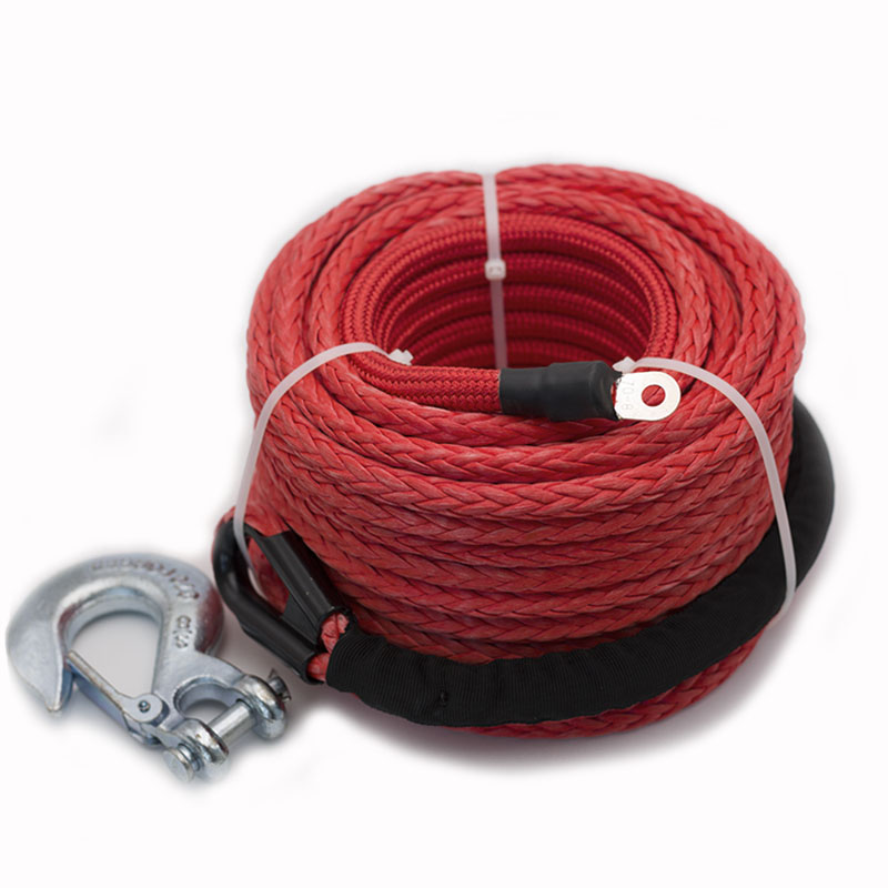 YILIYUAN 2021winch 12v 13500lbs 10mm 12 mm 18mm UHMWPE Polymer Winch Rope Customized