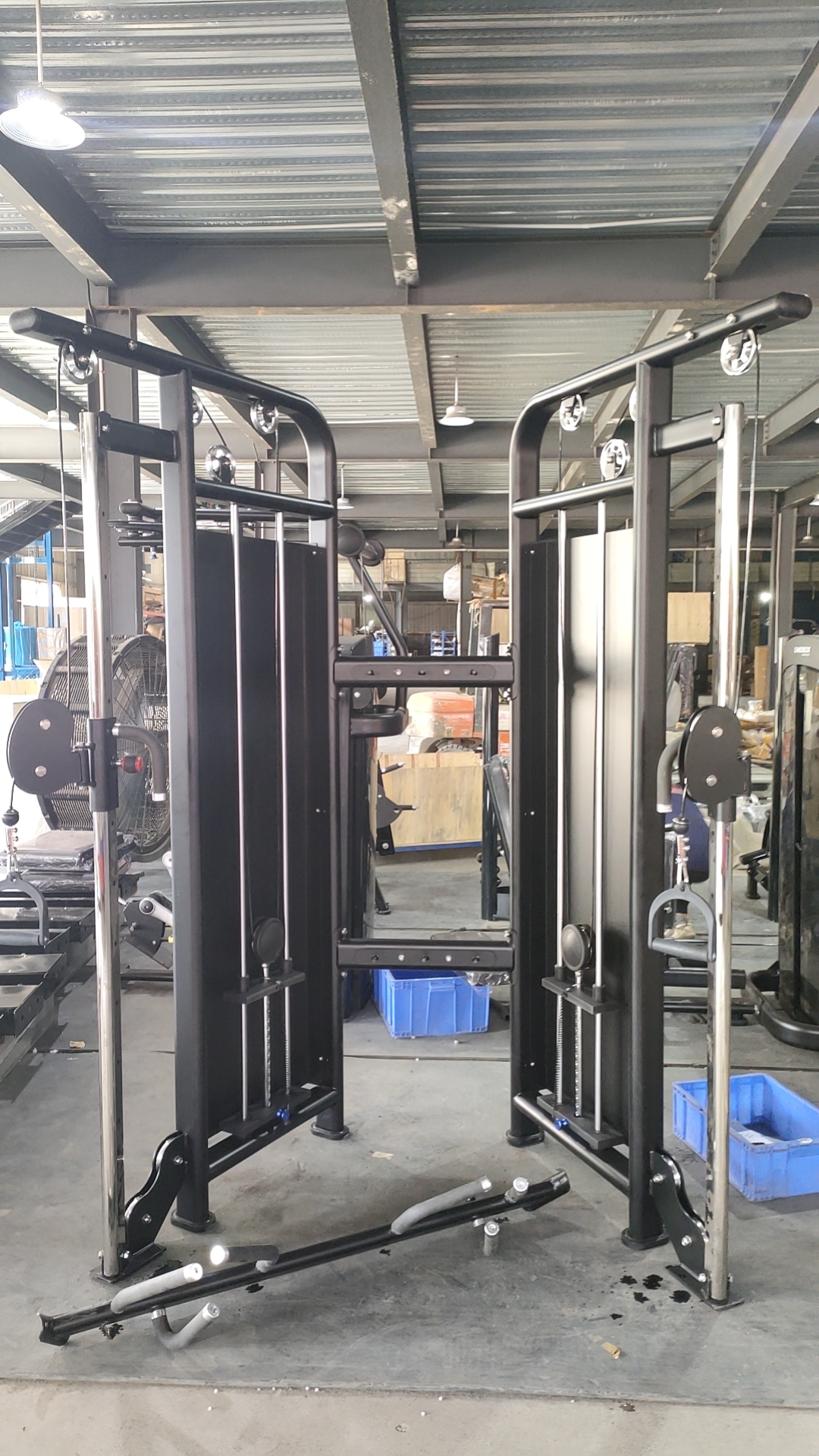 Commercial Gym Equipment Pin-Loaded Chest Press Adjustable Pulley Cable Crossover Multi Functional Trainer Machine