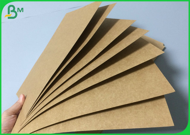 350gsm 400gsm 450gsm Brown Color Kraft Liner Paper For Cake Box Making 