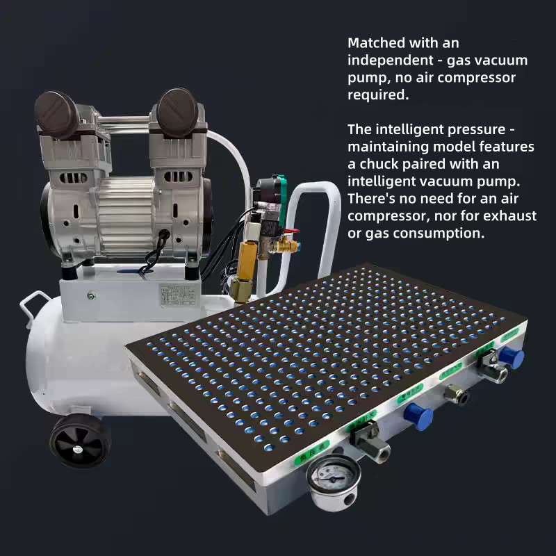 Custom Multi Hole Vacuum Chuck For VMC Milling Drilling Grinding Boring Machine Workholding