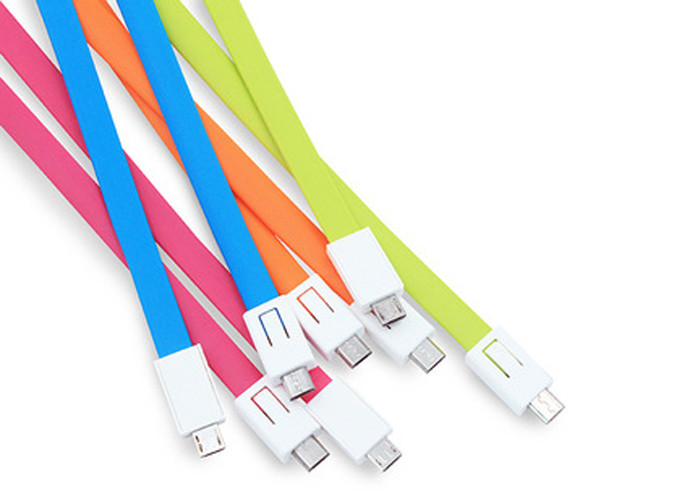 Creative Gift Mobile USB Cable Type C Charging Cable 2 In 1 Keychain Data Cable