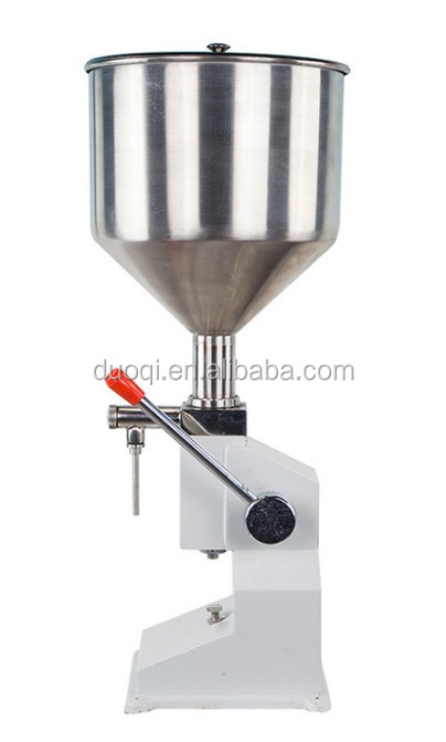 DUOQI A-03 Manual Type Paste and Liquid Filling Machine for Honey Toothpaste Juice Gel Shampoo Hand Washing