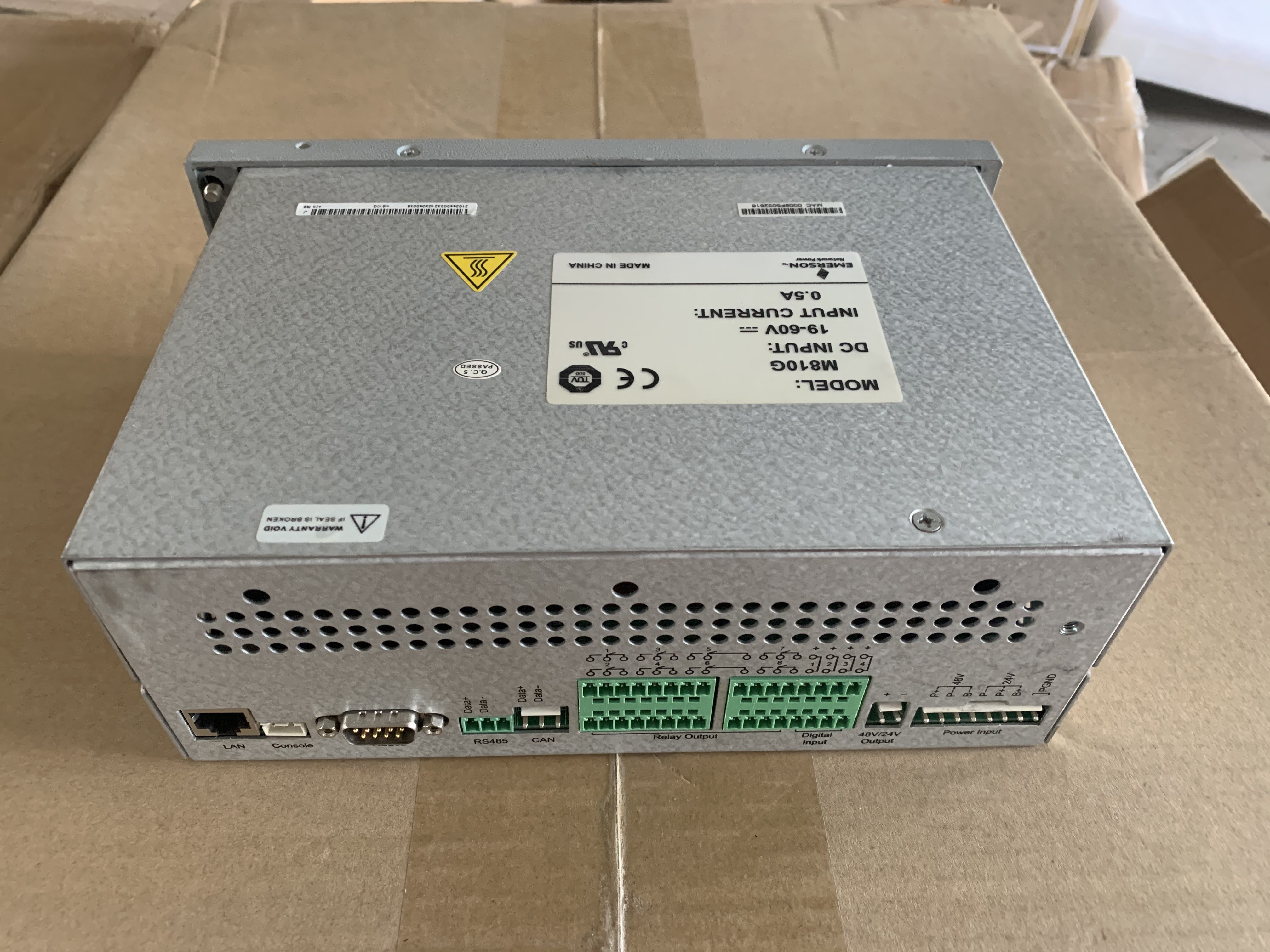 Emerson Telecom Power Supply Monitoring Module M810G