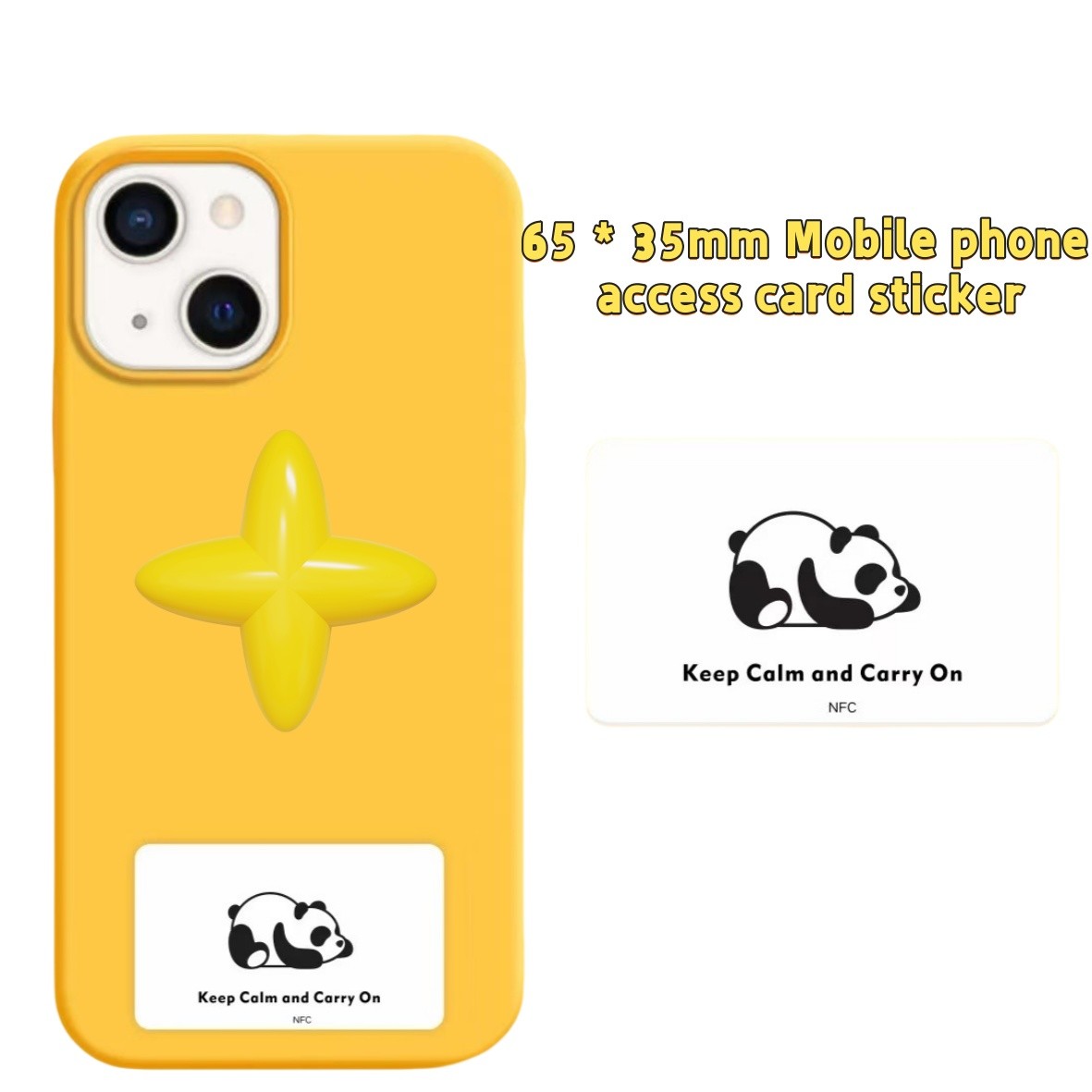CUID Ultra-thin Mobile Phone Access Card Sticker Copyable and Rewritable PVC 13.56MHz Elevator IC Blank Card