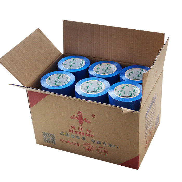 Dark Blue Packing Tape Use For Packing Cartons OPP Tape