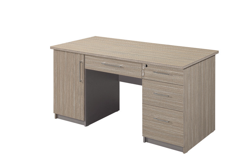 Melamine Wooden Office Computer Desk Panel Wood Style 5 Years Warranty