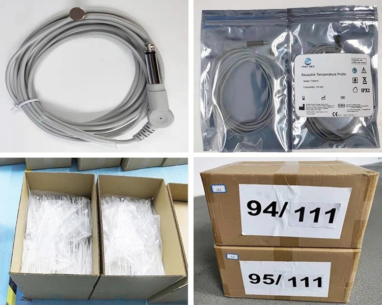 GE Datex Ohmeda Infant Warmers Temperature Probe 3-Pin Connector 6600-0875-700