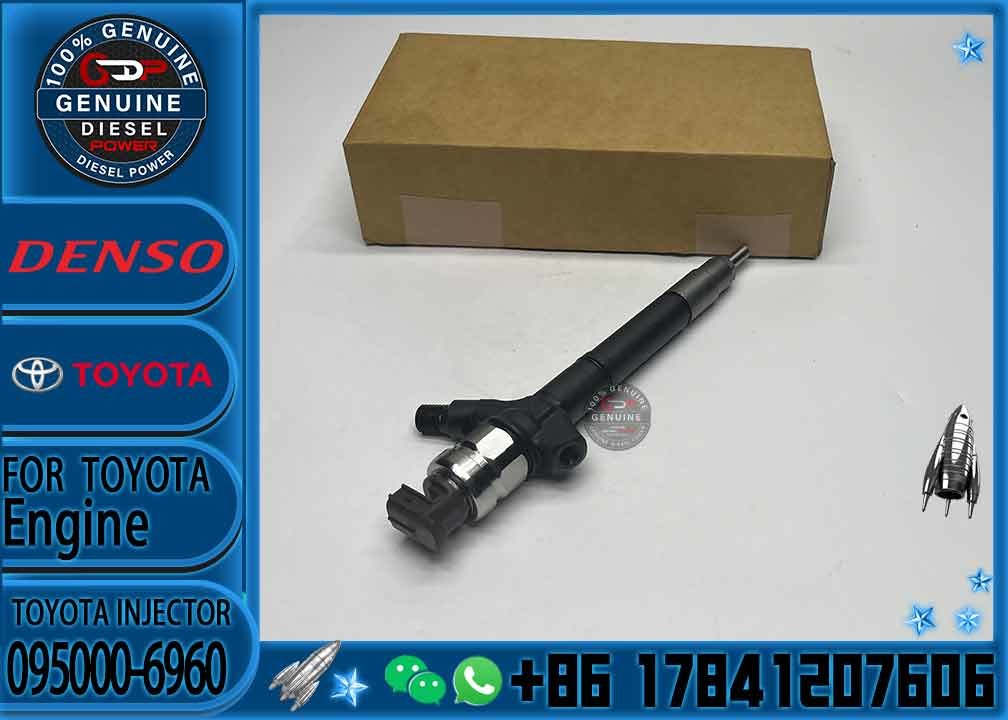 Diesel Fuel Engine Injector 095000-6410 23670-0R030 095000-6960 23670-09180 Avensis 2.2 D 2AD-FTV engine parts