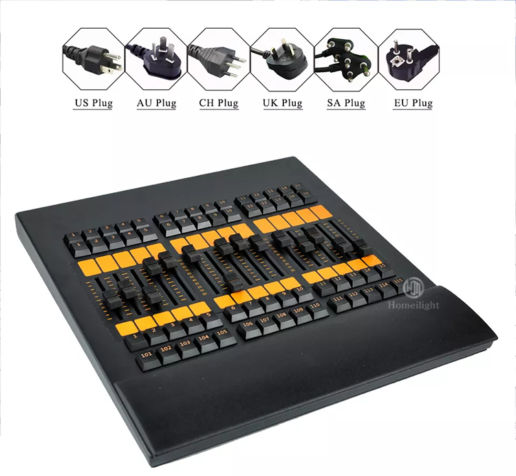 200lm/w DMX Light Controller Fader Wing Stage Lighting Console