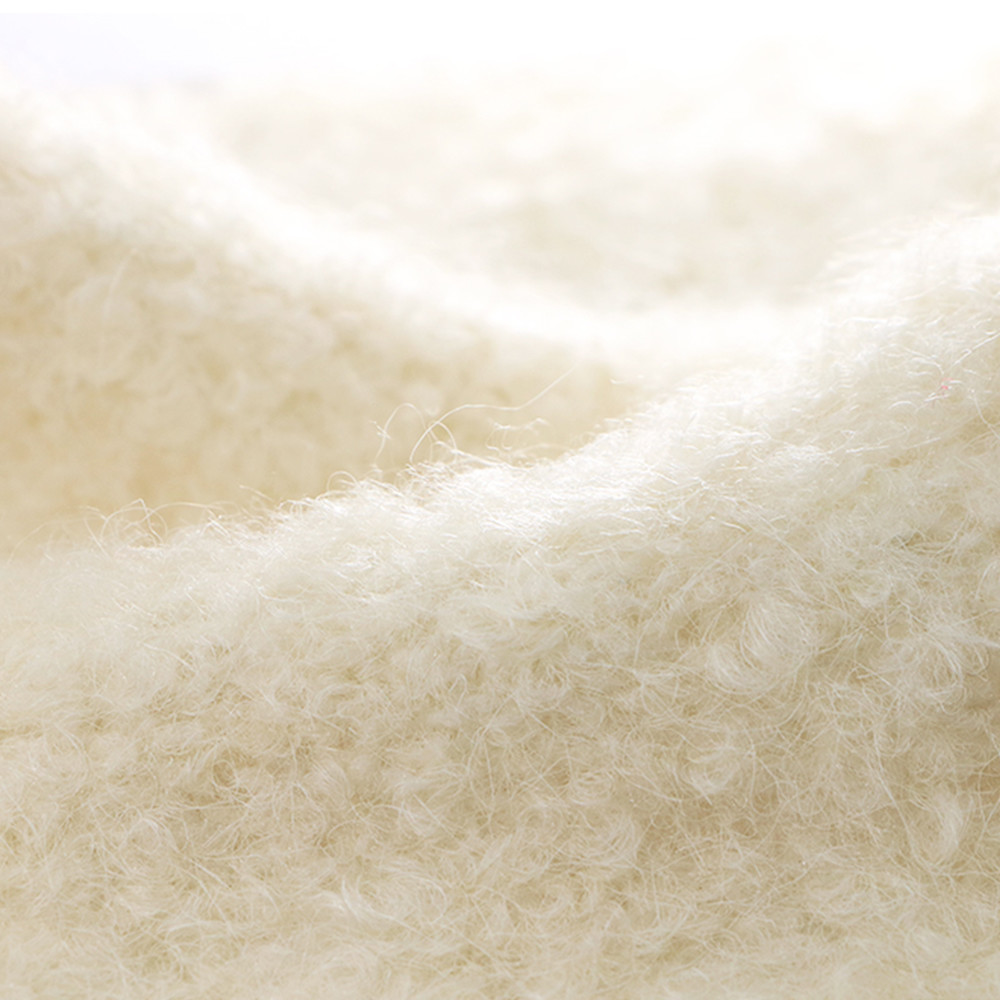 1/4.9NM Polyester Loop Wool Yarn For Knitting Gloves And Sweaters