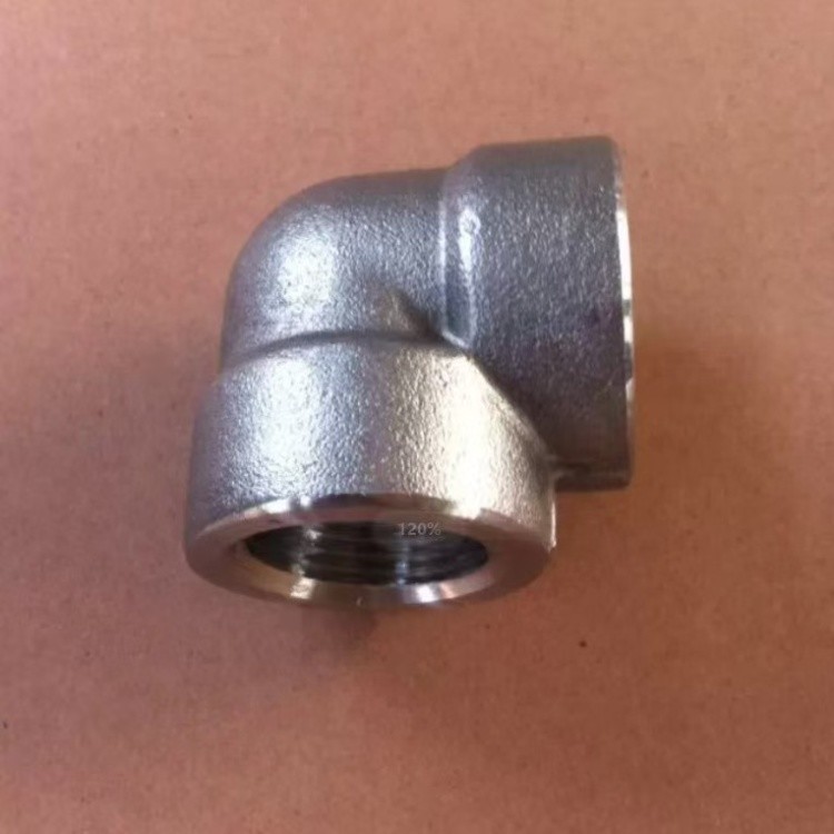 NXF ASTM B574,ASTM B619 Alloy C-4 /UNS N06455/W.Nr.2.4610 DN6-1200 2000-6000lb Pressure 90 Degree Thread Elbow