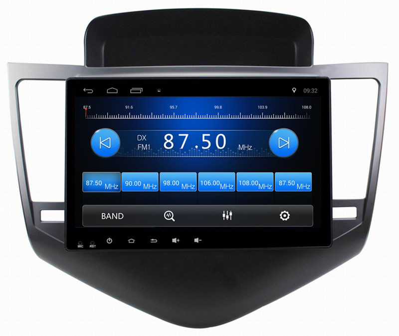 Ouchuangbo car multi media android 8.1 for Chevrolet Cruze support SWC wifi 4 Core CPU BT dual zone