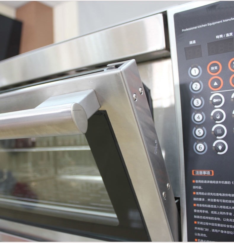 Multi - Function Electric Baking Ovens Hot Air Heating Convection Roasting Automatic Humidifying