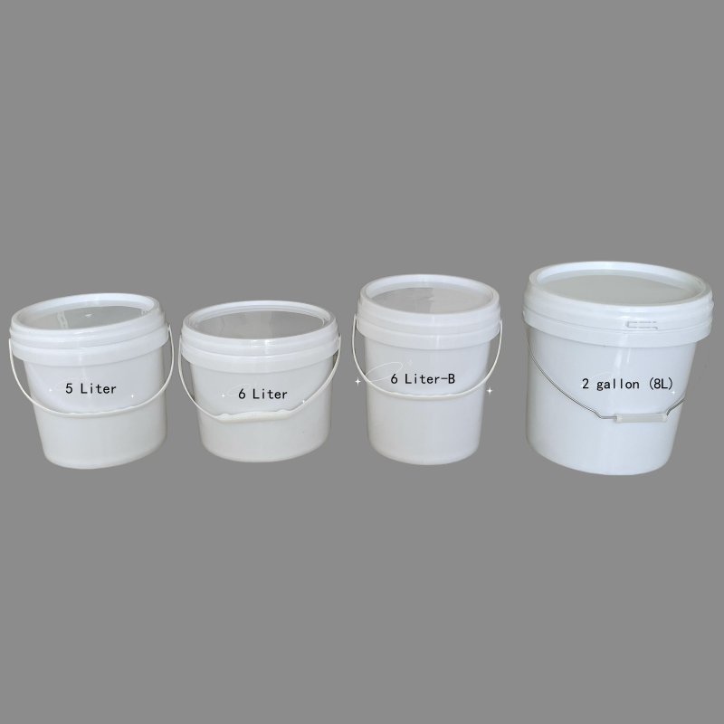 Food Grade Storage Pail Plastic Buckets Container for Eco-Friendly Packaging