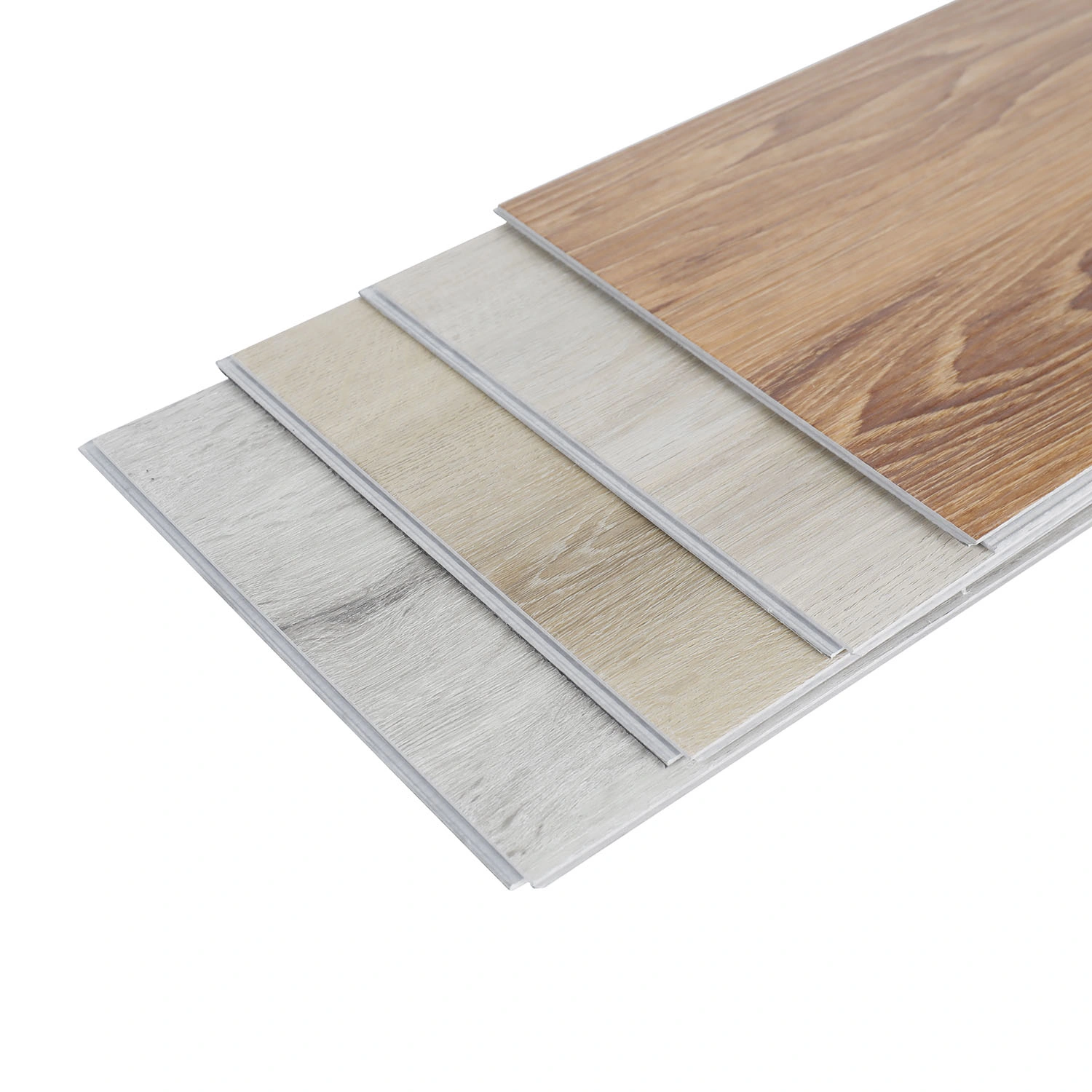 Hotel Must-Have 4mm Anti-Scratched SPC Click Floor with Plastic Stone Composite Tile