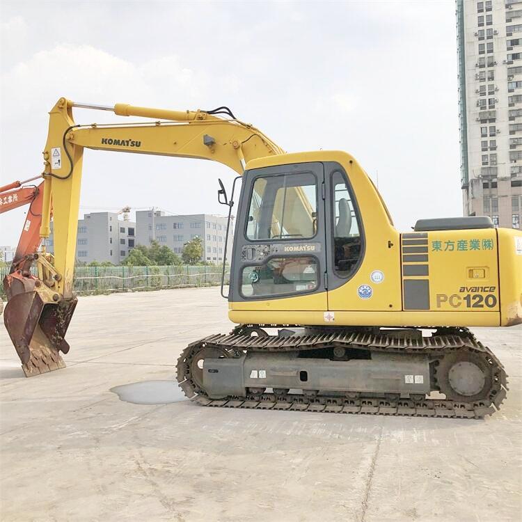 Original Komatsu PC120-6eo Excavator with Cummins Engine/ PC120 Hydraulic Excavator